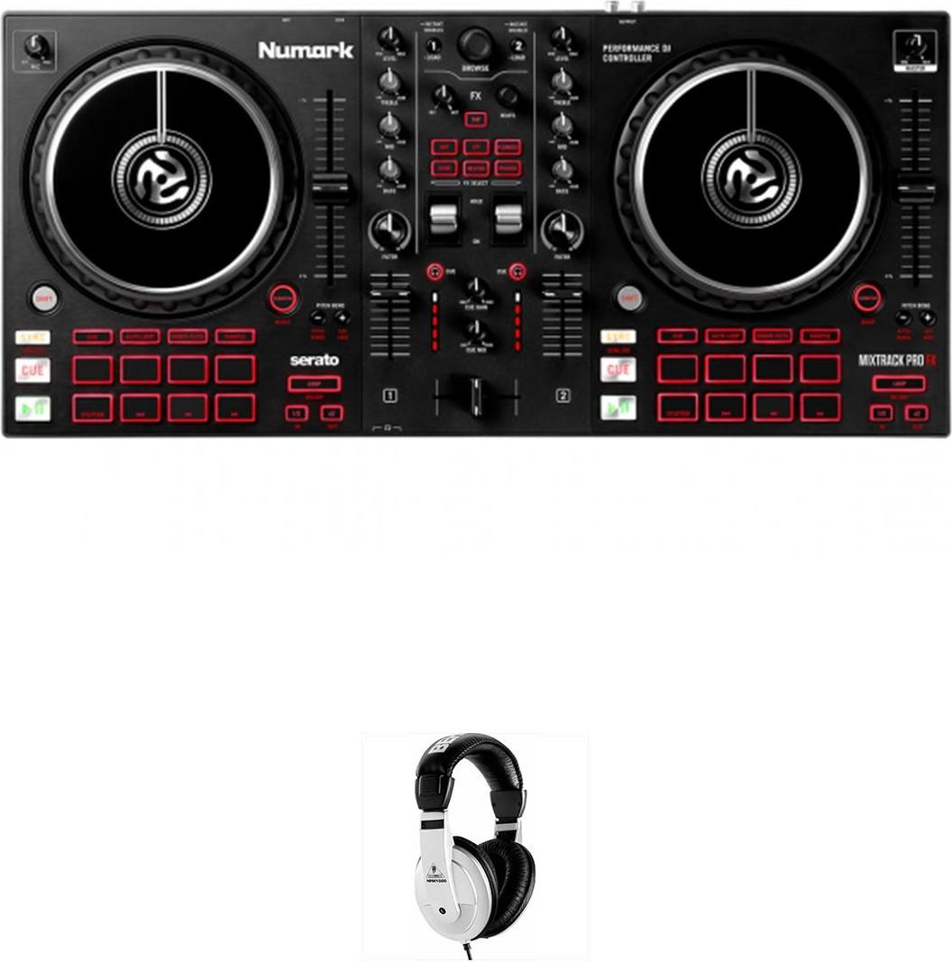 Numark Mixtrack Pro FX DJ Bundle With Headphones Numark Mixtrack Pro FX DJ Bundle With Headphones