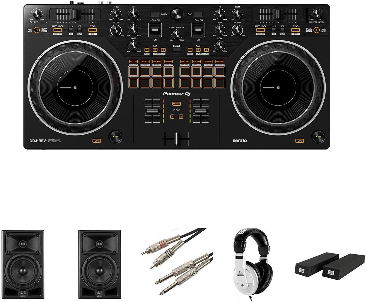 Pioneer DDJ-REV1 2-Channel Battle-Style DJ Controller for Serato