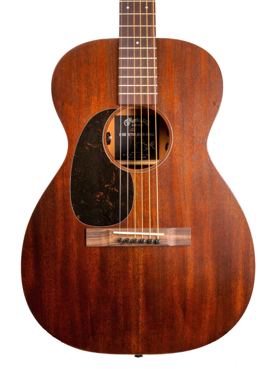 Martin 0-10E Left Handed Retro Jason Isbell Electro Acoustic in Dark Mahogany