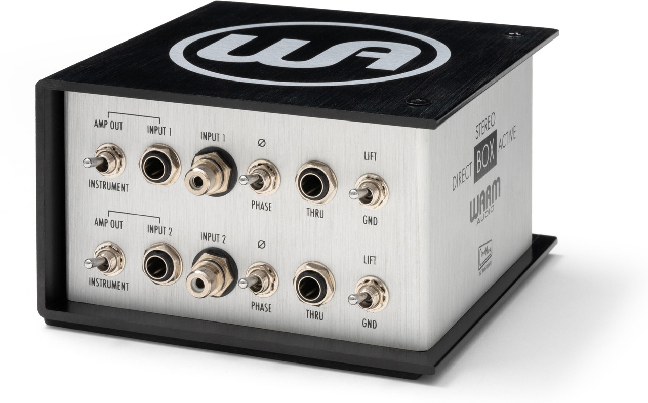 Warm Audio WA-DI-P2 2 Channel Passive DI Box - Andertons Music Co.