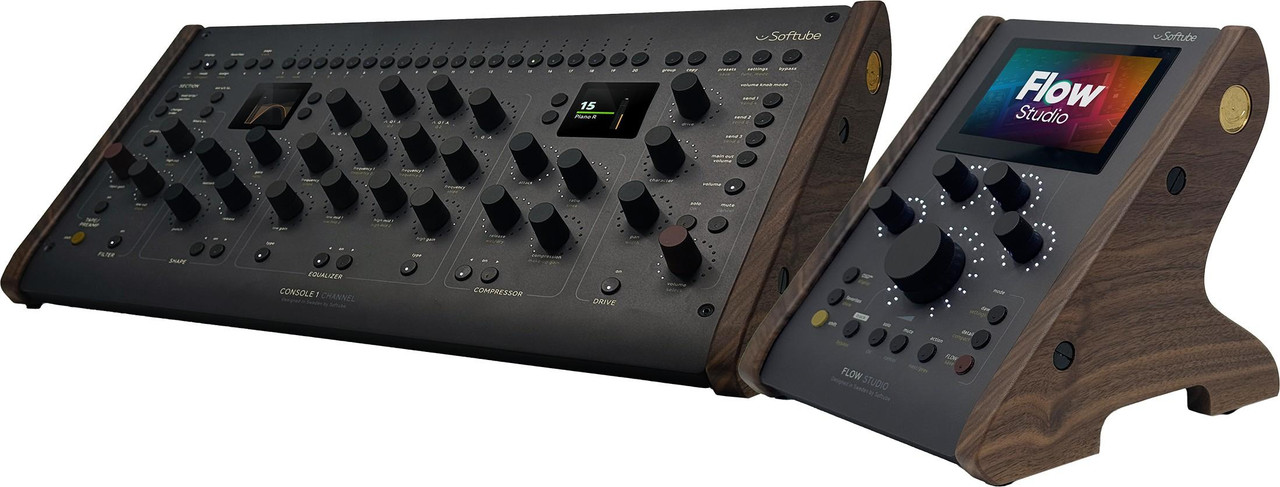 Softube - Single Unit Stand For Softube Console 1 Channel & Fader - Walnut