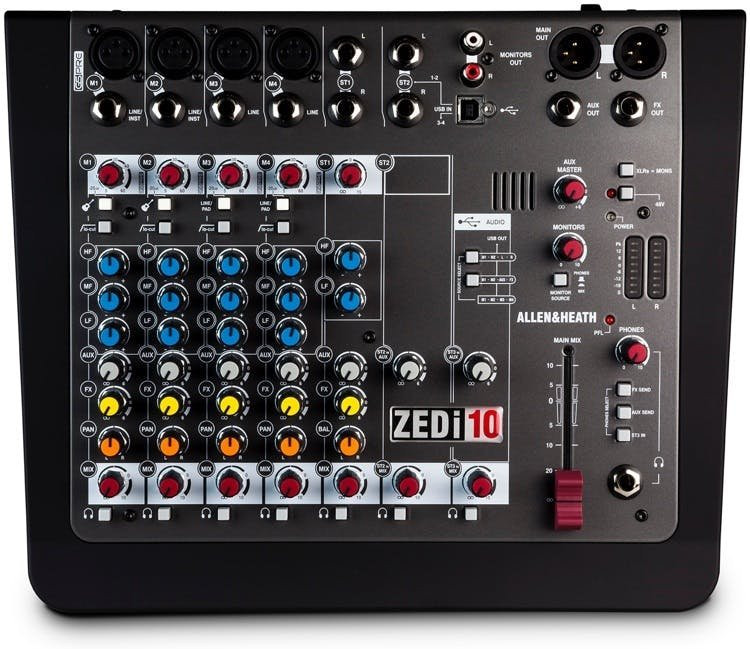 Allen & Heath ZEDi10FX Hybrid compact mixer /USB Interface