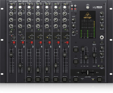 BEHRINGER VMX100USB PRO MIXER DJ 2 CANALI CON CONTABATTUTE