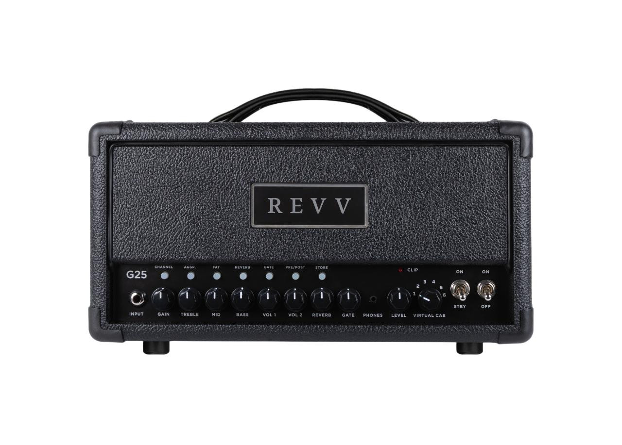 Revv Amplification G25 Tube Amp Head With Built In Two Notes Reactive Load Revv Amplification G25 Tube Amp Head With Built In Two Notes Reactive Load
