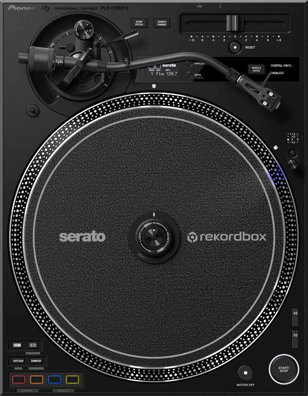Pioneer PLX-CRSS12 Pro Direct Drive Turntable With DVS Control DJ Deck