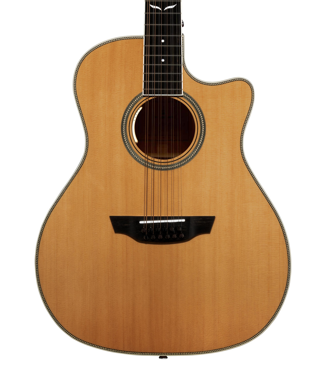 Orangewood Sage Live 12-String Grand Auditorium Cutaway Electro Acoustic Guitar in Natural Satin