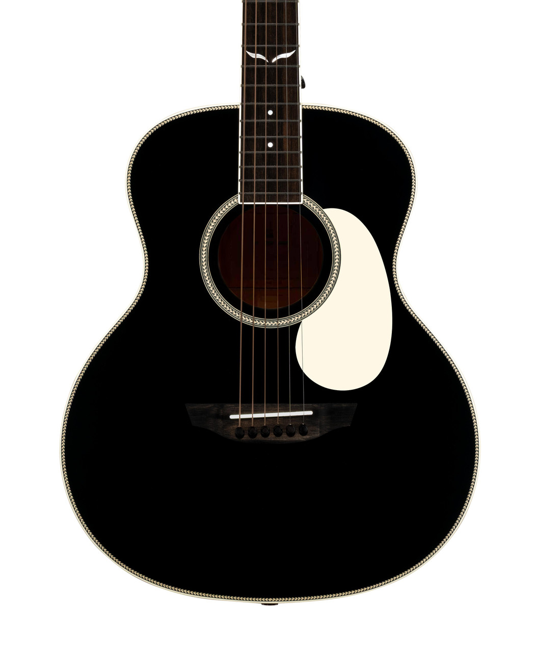 Orangewood Ava Jr Mini Grand Concert Acoustic Guitar in Black Satin Orangewood Ava Jr Mini Grand Concert Acoustic Guitar in Black Satin