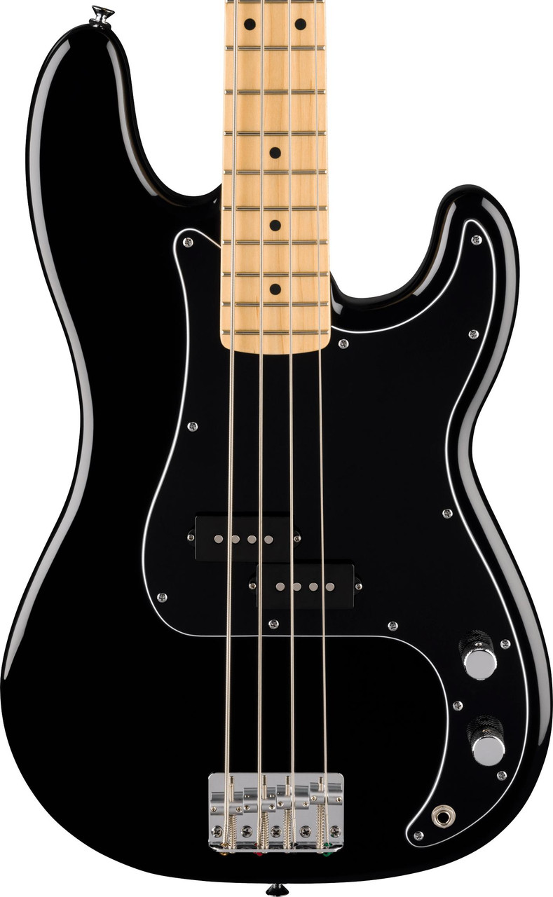 Fender Limited Edition Standard Precision Bass Guitar in Black Fender Limited Edition Standard Precision Bass Guitar in Black