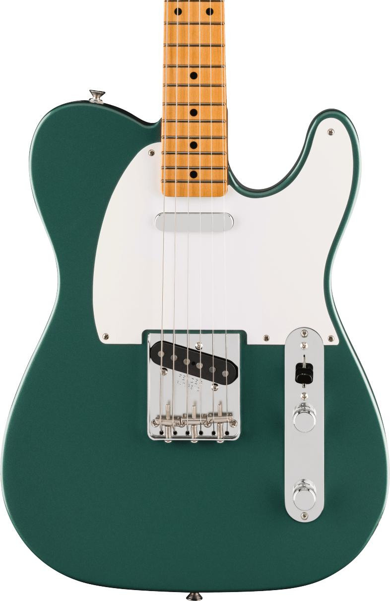 Fender Vintera III Late '50s Telecaster Electric Guitar in Sherwood Green Metallic Fender Vintera III Late '50s Telecaster Electric Guitar in Sherwood Green Metallic