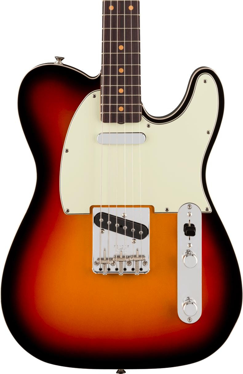 Fender Limited Edition Vintera III Early '60s Telecaster Custom Electric Guitar in 3-Colour Sunburst Fender Limited Edition Vintera III Early '60s Telecaster Custom Electric Guitar in 3-Colour Sunburst