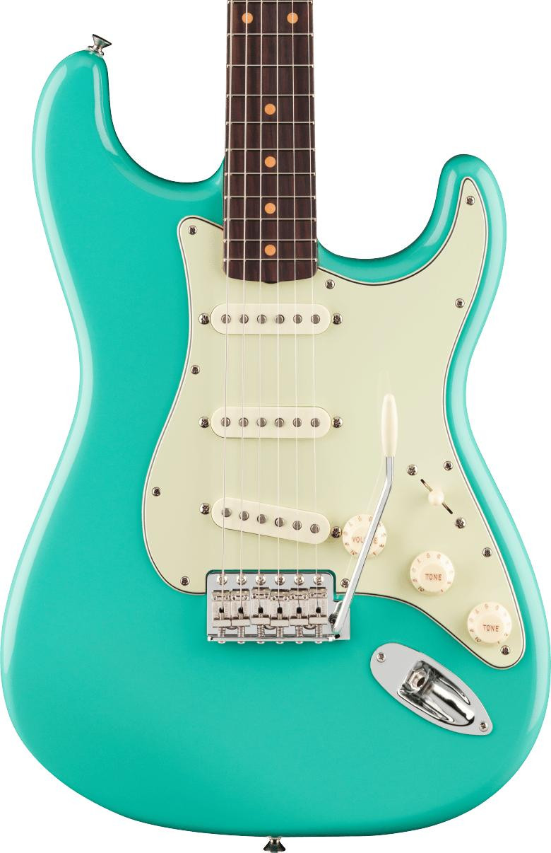 Fender Vintera III Early '60s Stratocaster Electric Guitar in Seafoam Green Fender Vintera III Early '60s Stratocaster Electric Guitar in Seafoam Green