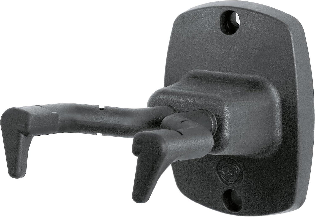 K&M 16240 Guitar Wall Mount in Black K&M 16240 Guitar Wall Mount in Black