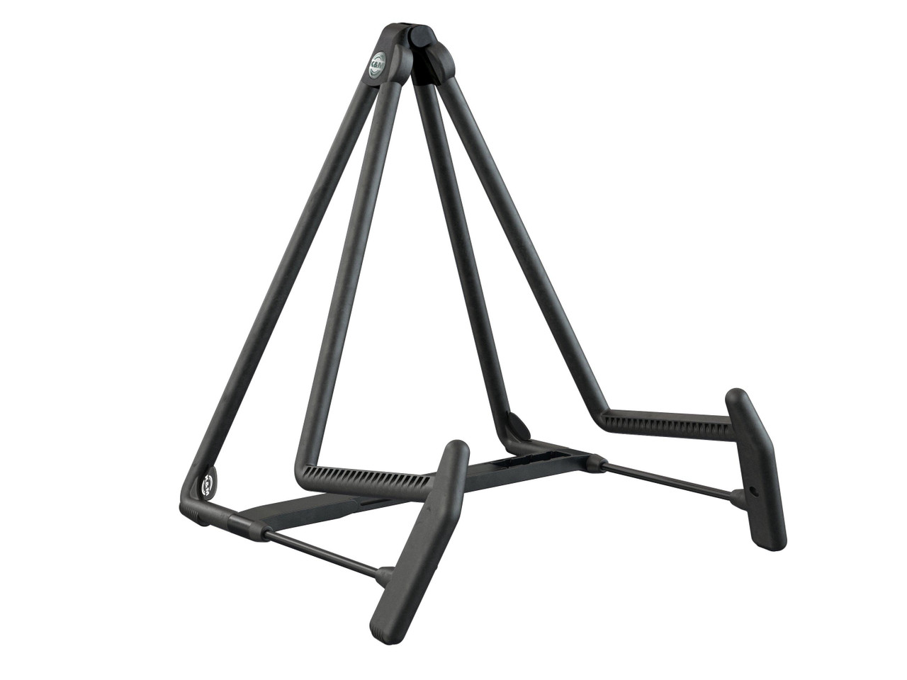 K&M 17580 Adjustable Rubberized Guitar & Instrument Stand in Black K&M 17580 Adjustable Rubberized Guitar & Instrument Stand in Black