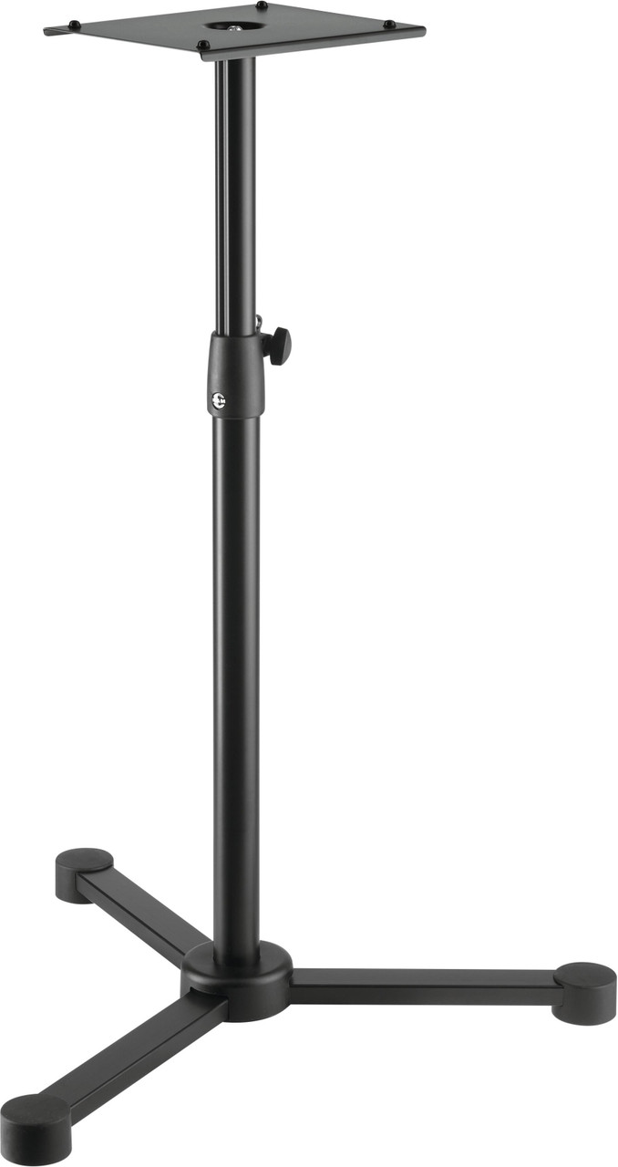 K&M 26720 Steel Monitor Stand With 3-leg Base - Black K&M 26720 Steel Monitor Stand With 3-leg Base - Black
