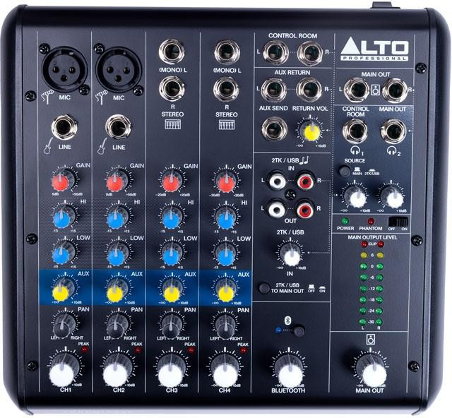 Alto TRUEMIX 600 6ch Analog Mixer With USB & Bluetooth Alto TRUEMIX 600 6ch Analog Mixer With USB & Bluetooth