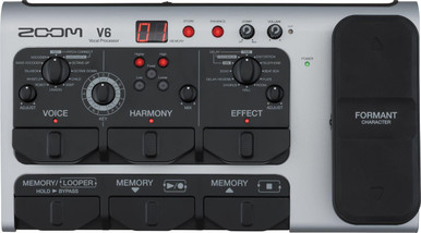 Zoom V6-SP Vocal Processor Pedal - Andertons Music Co.