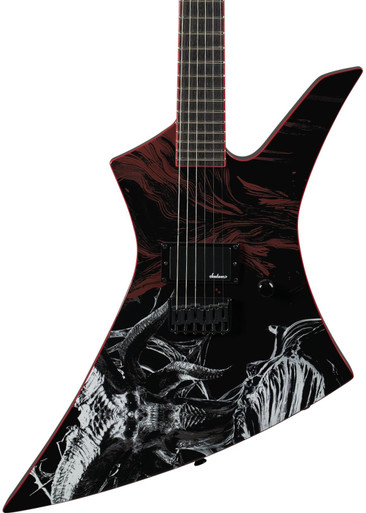 Jackson Limited Edition X Series Diablo IV Kelly with Mephisto