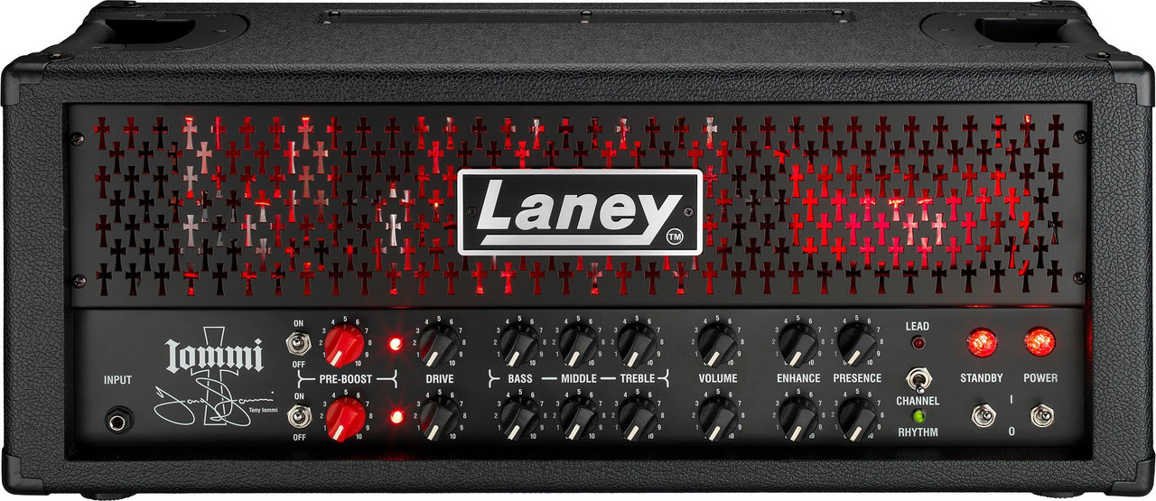 Laney Black Country Customs TI100 Tony Iommi Signature 100W Valve Amp Head
