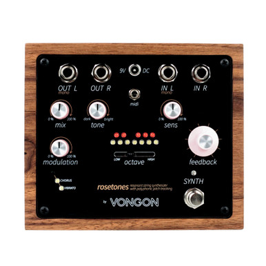 Vongon Ultrasheer Stereo Pitch Vibrato and Reverb Pedal