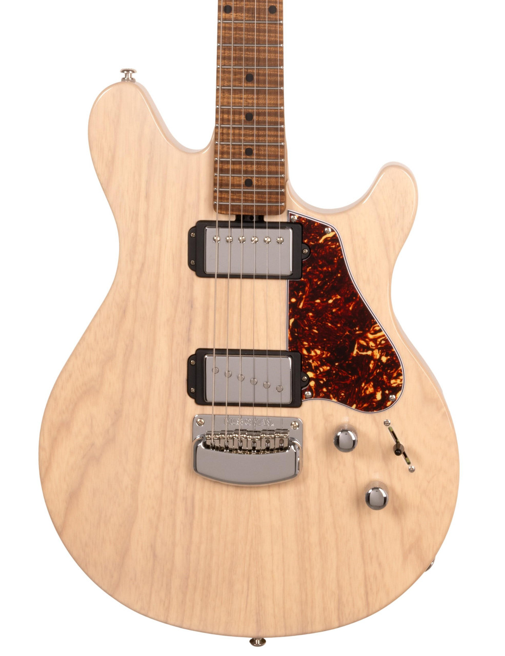 B Stock : Music Man Valentine Electric Guitar in Trans Buttermilk - 001 B Stock : Music Man Valentine Electric Guitar in Trans Buttermilk - 001