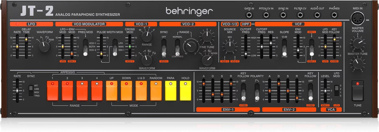 Behringer JT-2 Paraphonic Analogue Synthesizer Behringer JT-2 Paraphonic Analogue Synthesizer
