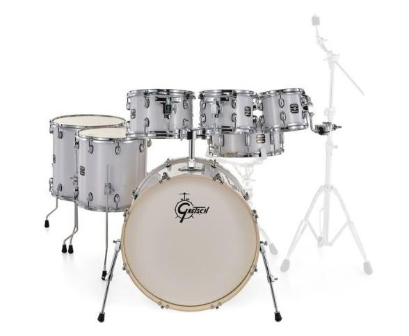 Gretsch Energy 22" Acoustic Shell Pack in White Pearl Gretsch Energy 22" Acoustic Shell Pack in White Pearl