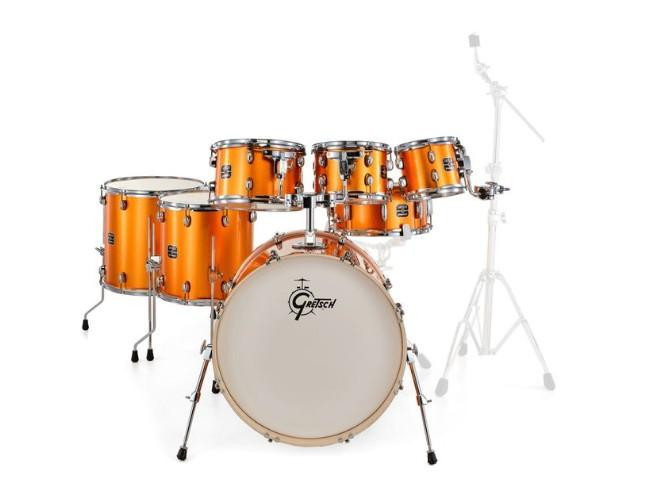 Gretsch Energy 22" Acoustic Shell Pack in Orange Sparkle Gretsch Energy 22" Acoustic Shell Pack in Orange Sparkle