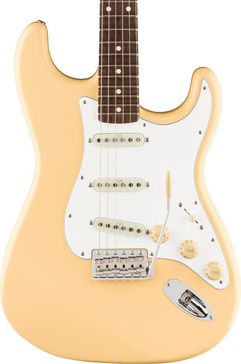 Fender USA Yngwie Malmsteen Stratocaster in Vintage White Fender USA Yngwie Malmsteen Stratocaster in Vintage White