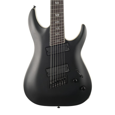 Schecter C-1 SLS Elite Evil Twin in Satin Black - Andertons Music Co.