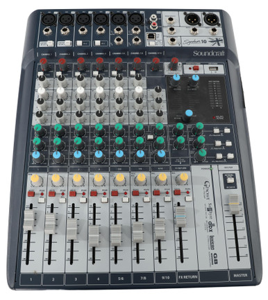 Soundcraft UI16 Remote-controlled Digital Mixer with 12 Mic Inputs