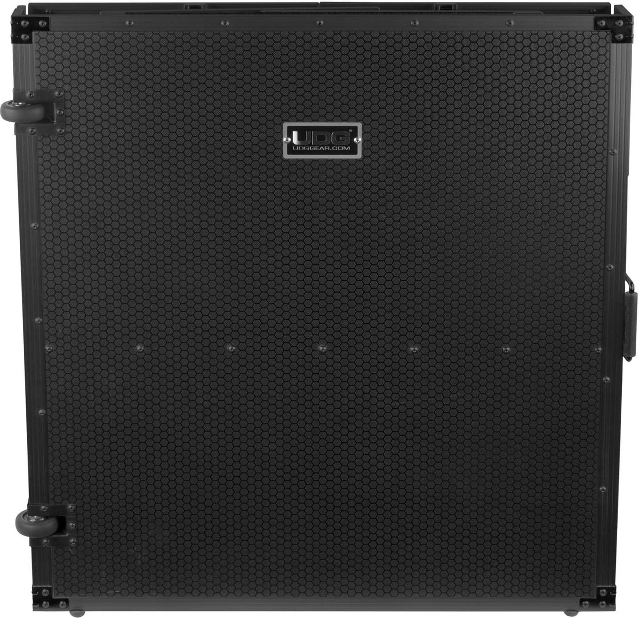 UDG FlightCase Fold Out DJ Table + Wheels in Black MK2 UDG FlightCase Fold Out DJ Table + Wheels in Black MK2