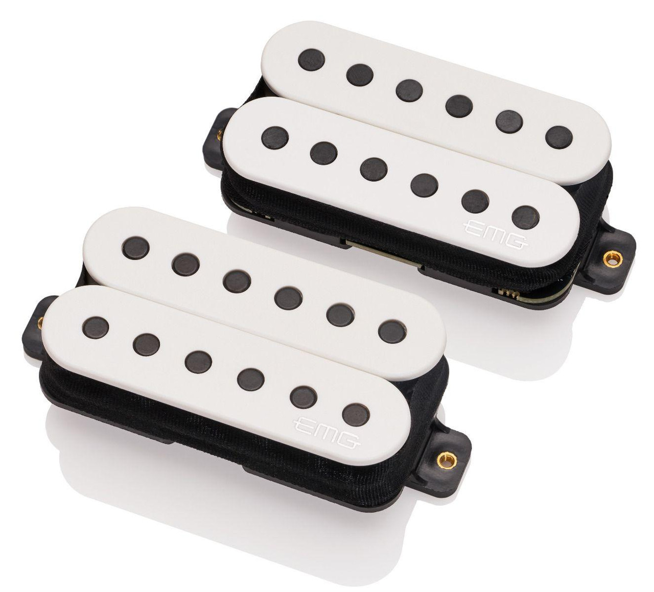 EMG Jim Root Deamonum Pickup Set with Long Shaft in White EMG Jim Root Deamonum Pickup Set with Long Shaft in White