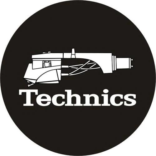 Technics Slipmat with Headshell Graphic Technics Slipmat with Headshell Graphic