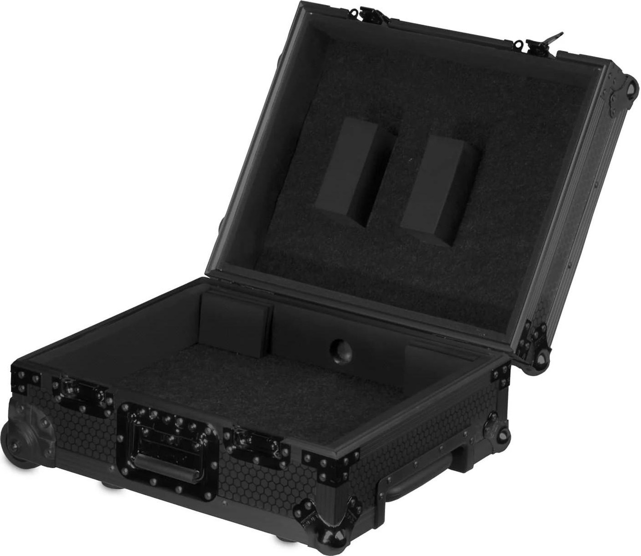 UDG FlightCase Multi Format Turntable + Trolley & Wheels in Black UDG FlightCase Multi Format Turntable + Trolley & Wheels in Black