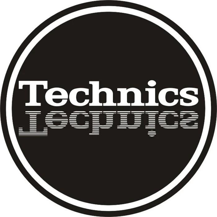 Technics Slipmat With Mirror Logo Technics Slipmat With Mirror Logo