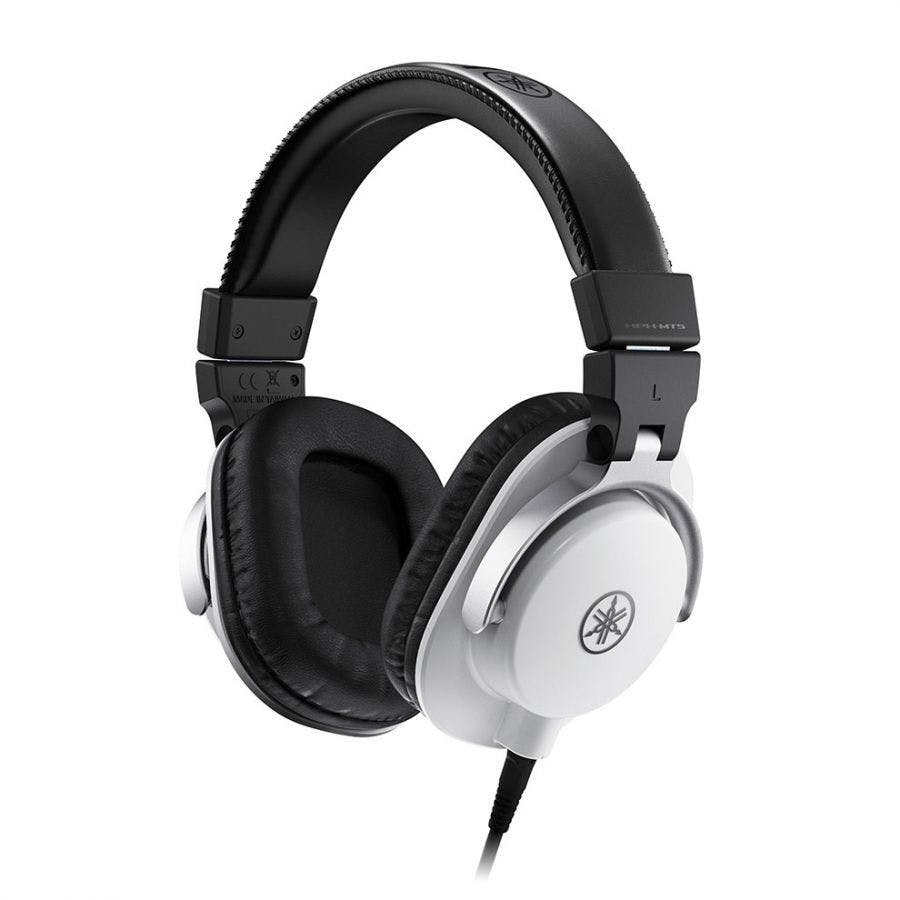 Yamaha MT5 Studio Monitor Headphones in White Yamaha MT5 Studio Monitor Headphones in White