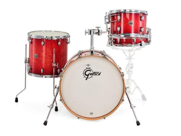 Gretsch Catalina Club Acoustic Drum Kit in Gloss Crimson Burst Gretsch Catalina Club Acoustic Drum Kit in Gloss Crimson Burst