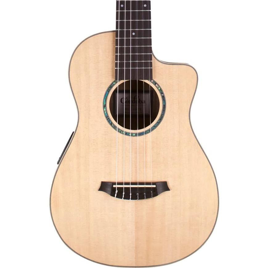 Cordoba Mini II EB-CE Electro Acoustic Guitar in Natural