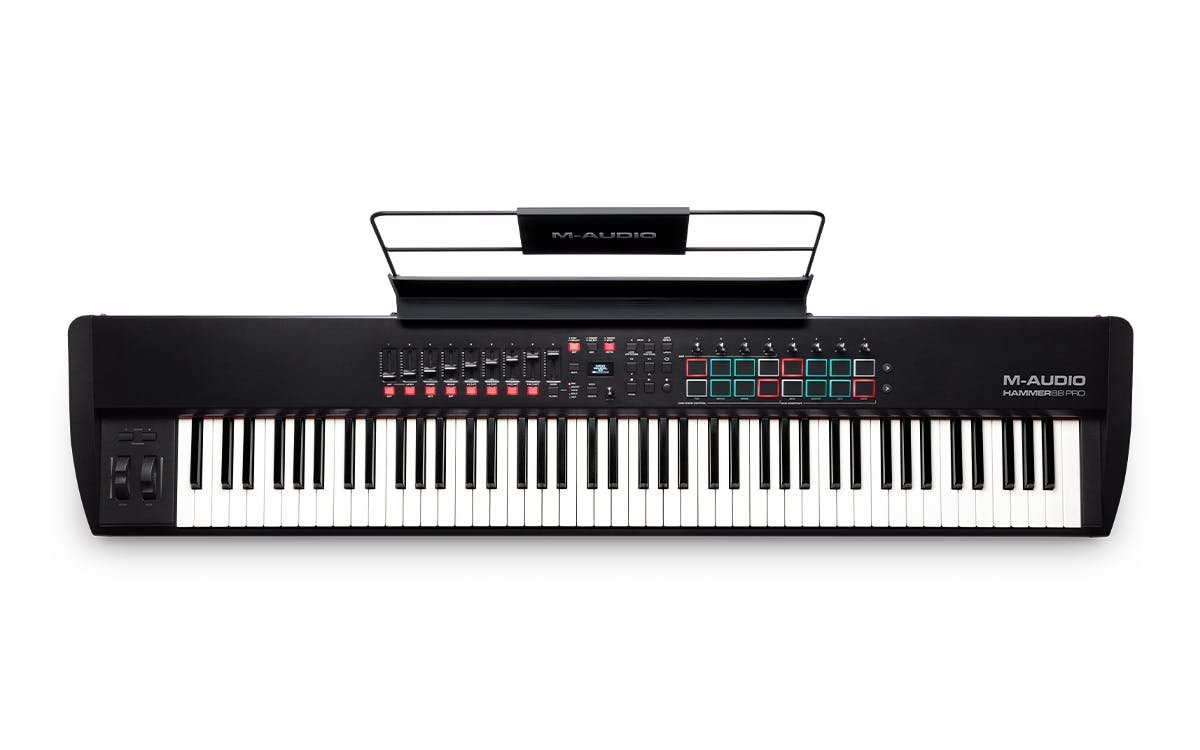M-Audio Hammer 88 Pro 88 Key MIDI Keyboard & Controller M-Audio Hammer 88 Pro 88 Key MIDI Keyboard & Controller
