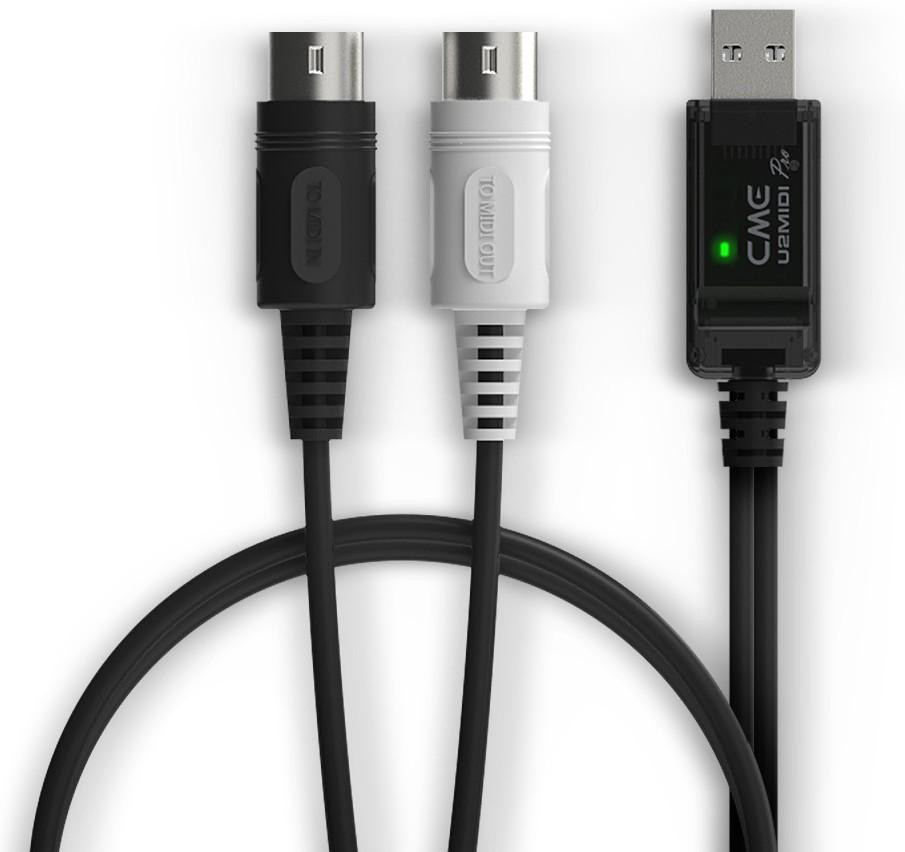 CME U2MIDI Pro 1-in-1-out USB-to-MIDI Cable With Filter, mapper & router CME U2MIDI Pro 1-in-1-out USB-to-MIDI Cable With Filter, mapper & router