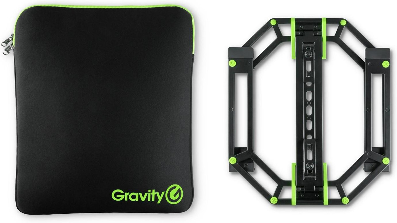 Gravity Stands Adjustable Stand For Laptops And Controllers With Protective Bag