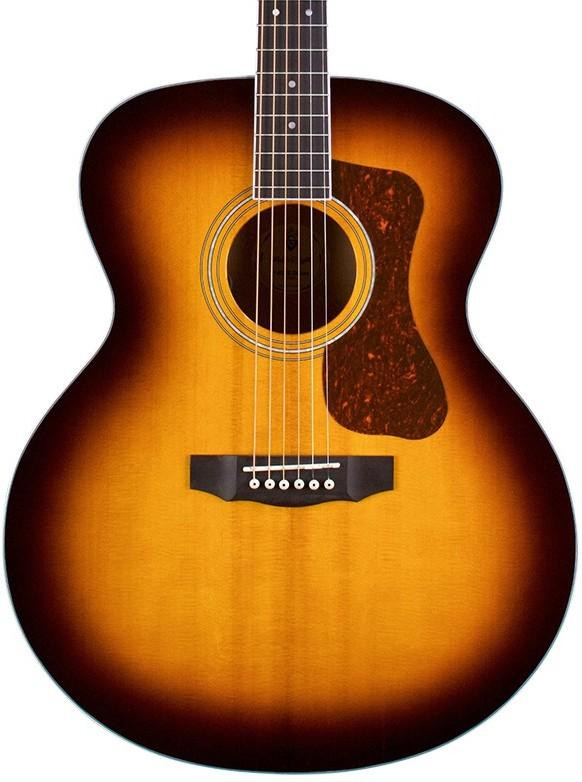Guild Westerly F-250E Deluxe Electro Acoustic Guitar in Antique Burst Guild Westerly F-250E Deluxe Electro Acoustic Guitar in Antique Burst
