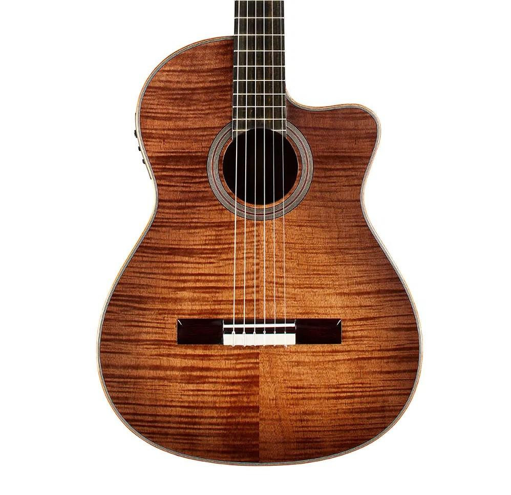 Cordoba Fusion 12 Crossover Electro Acoustic in Cinnamon Burst Cordoba Fusion 12 Crossover Electro Acoustic in Cinnamon Burst