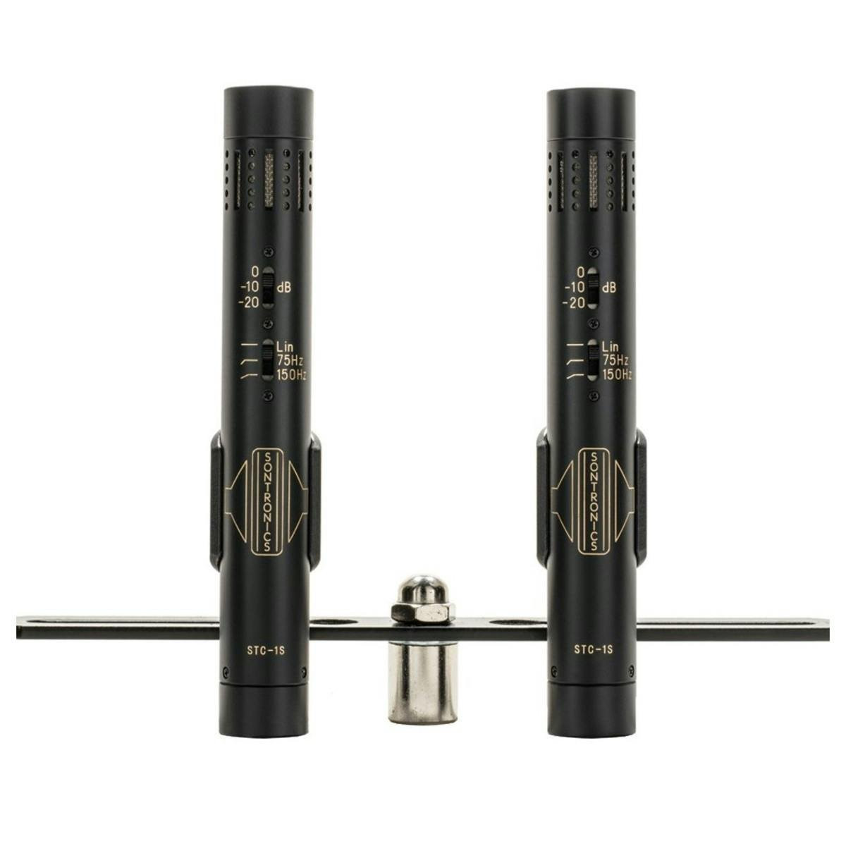 Sontronics STC-1S Small Diaphragm Microphone - Black Stereo Pair Sontronics STC-1S Small Diaphragm Microphone - Black Stereo Pair