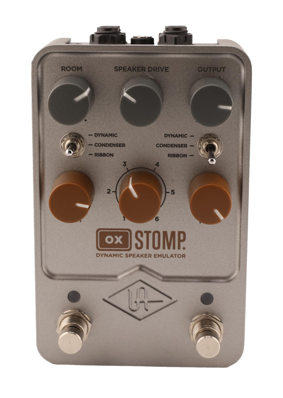 Universal Audio UAFX OX Stomp Dynamic Speaker Emulator Pedal