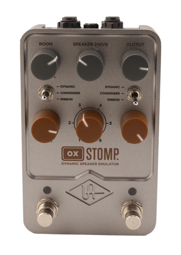 Universal Audio UAFX OX Stomp Dynamic Speaker Emulator Pedal