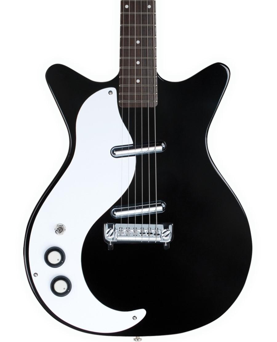 Danelectro 59M NOS+ Left Handed in in Black