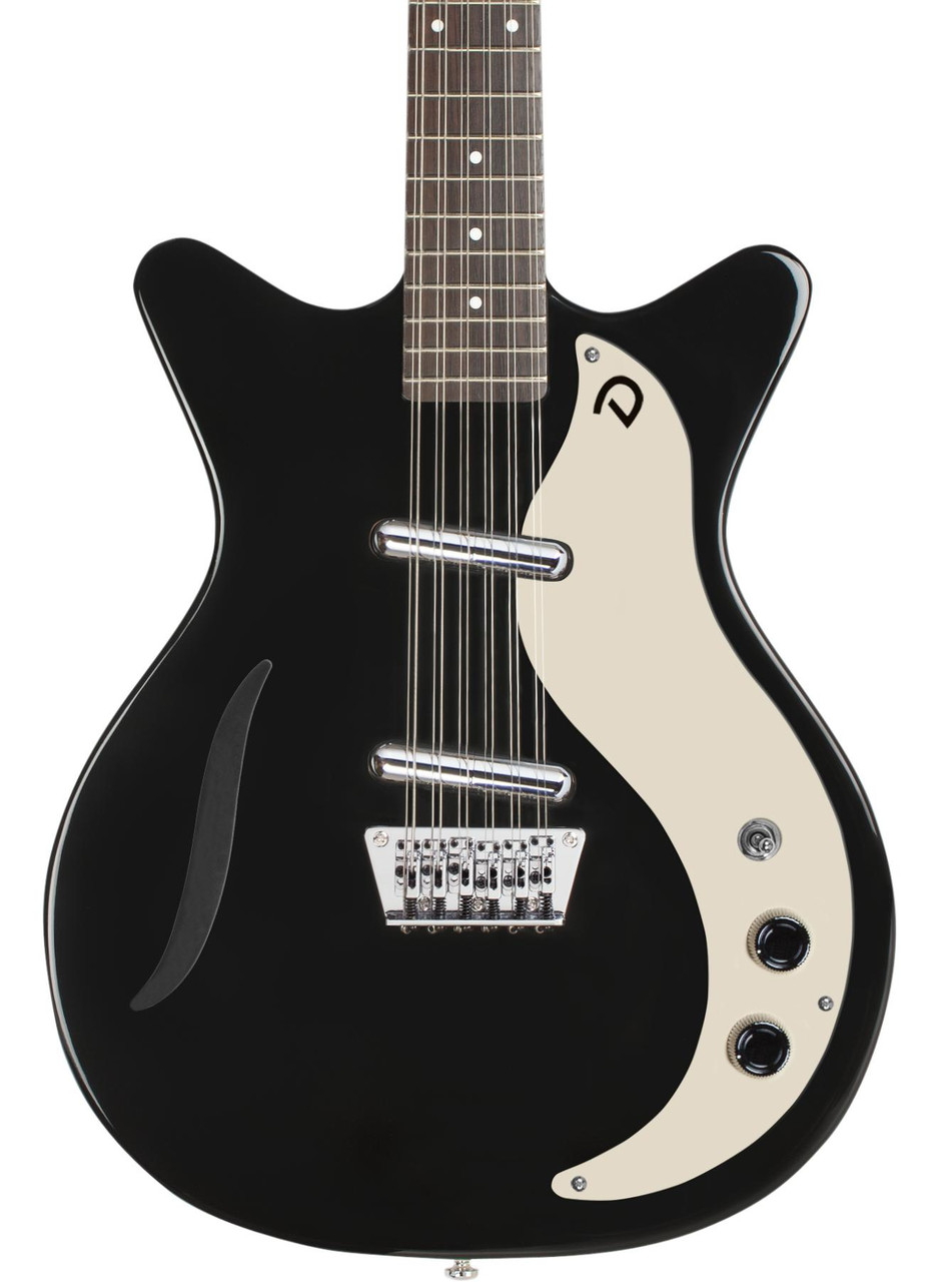Danelectro 59M NOS+ Electric Guitar in Black - Andertons Music Co.