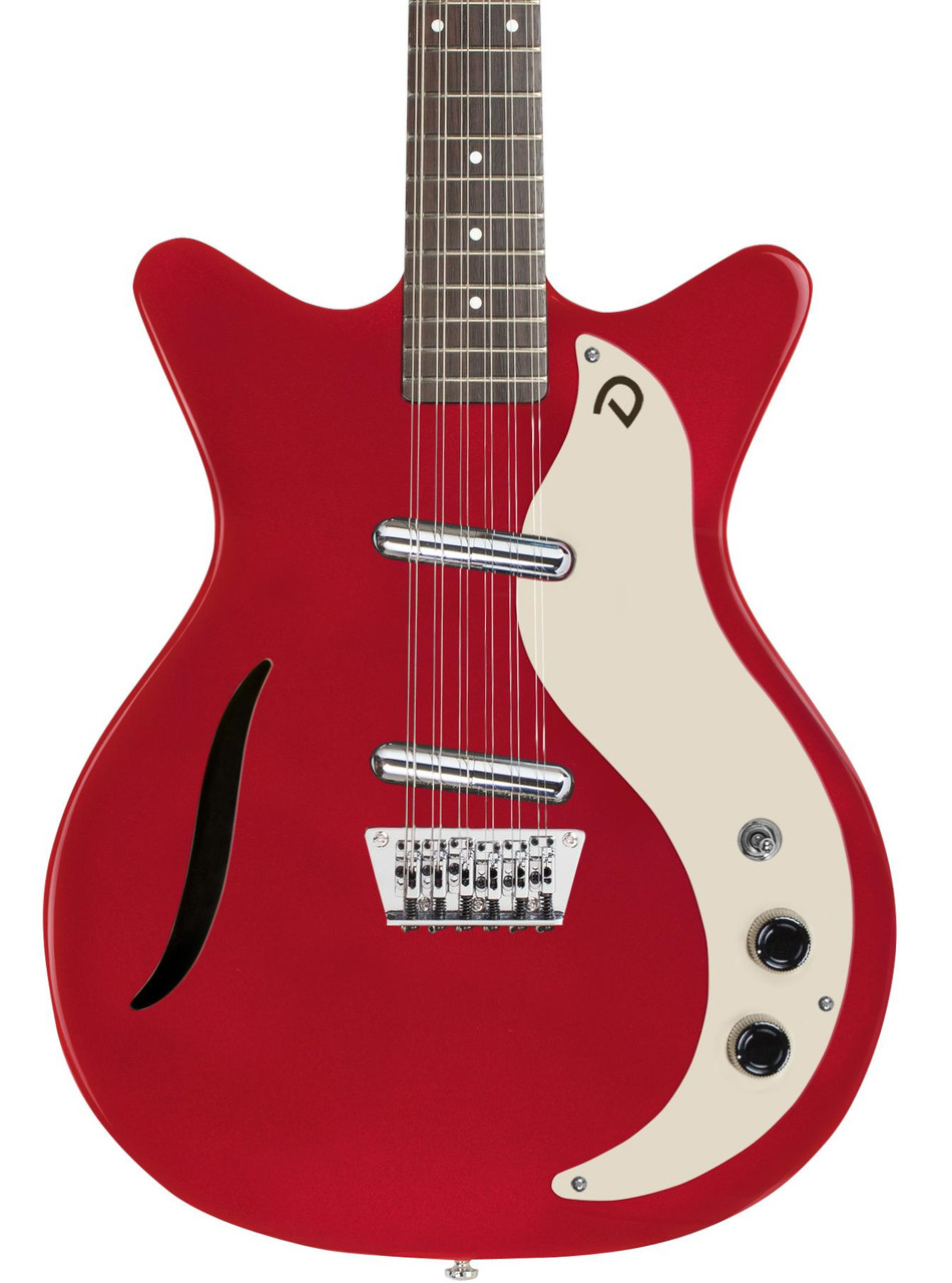 Danelectro Vintage 12-String in Red Metallic in 12-String
