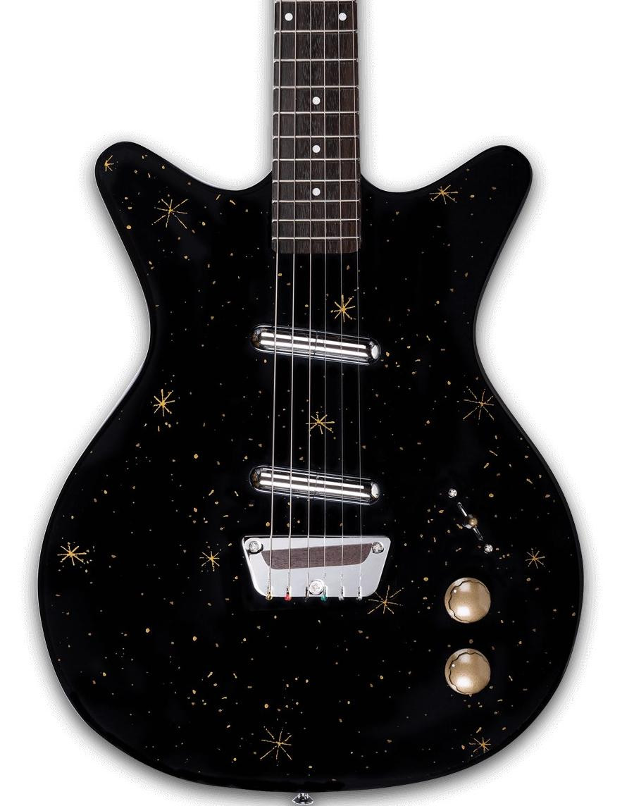 Danelectro Golden 50s Electric Guitar in Black Danelectro Golden 50s Electric Guitar in Black